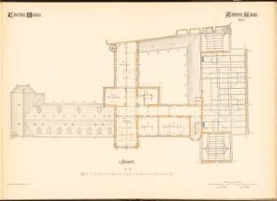 Auditoriengebäude der Philipps-Universität Marburg: Grundriss 3.OG 1:100