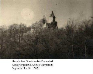 Frankenstein bei Eberstadt, Burgruine