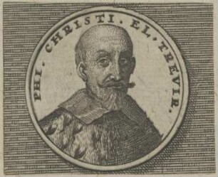 Bildnis von Philipp Christoph, Erzbischof von Trier