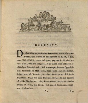 Viri Illustris Domini Christophori Iacobi Trewii ... benignitatem amplissimo munere Altorfinae Studiorum Universitati dato Rector huius Universitatis Georgius Andreas Willius ... iterum in memoriam revocat : [inest commentatio in Beniamini Magistri Iudaeorum Itinerarium, autore Io. Andr. Mich. Nagelio], (N. 13.)