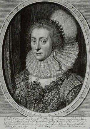 Elisabeth, Kurfürstin von der Pfalz, Königin von Böhmen (Winterkönigin), geb. Stuart