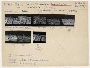 Modell: Stadtzentrum Berlin. Berlin, Mitte, Alexanderplatz/Karl-Marx-Allee
