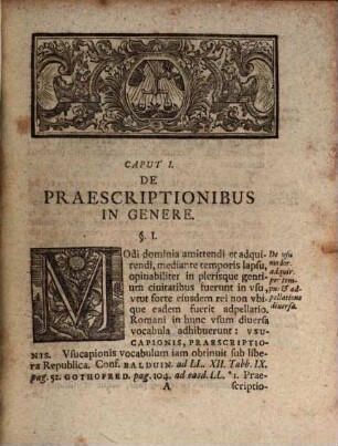 De Genvina Natvra Et Indole Vetvstatis Sev Praescriptionis Immemorialis