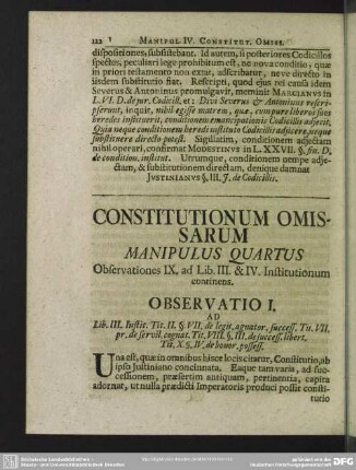Manipulus Quartus