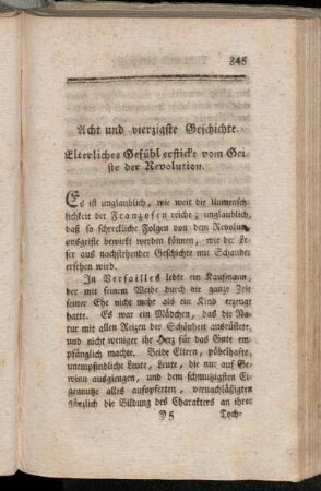 Acht und vierzigste Geschichte - Fünfzigste Geschichte