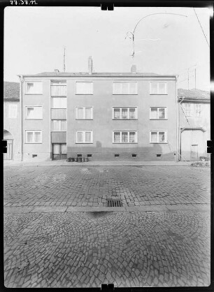 Quedlinburg, Schmale Straße 26. Wohnhaus. Straßenfront