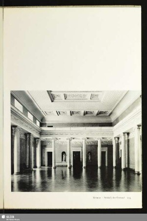 Weimar · Schloß, der Festsaal