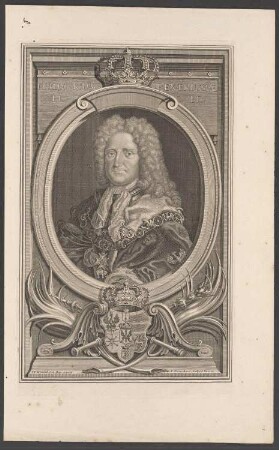 Porträt Friedrich I., König von Preußen (1657-1713)
