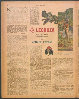 La lechuza : Un cuento dramático de Jeffrey Farnol