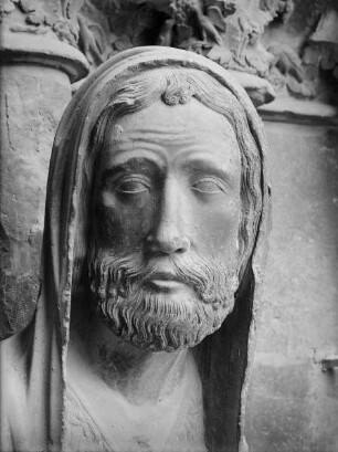 Südliches Westportal — Südliches Gewände — Abraham (5. Figur)
