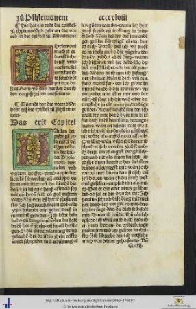 Die epistel zuo Philemonem