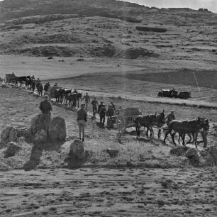 Griechenland. Insel Limnos. Soldaten der Wehrmacht im Einsatz.