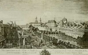 Die ehemaligen Festungswerke von Dresden