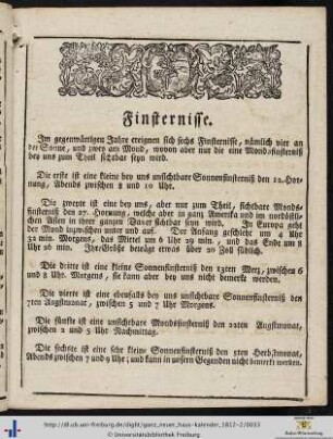 Finsternisse.