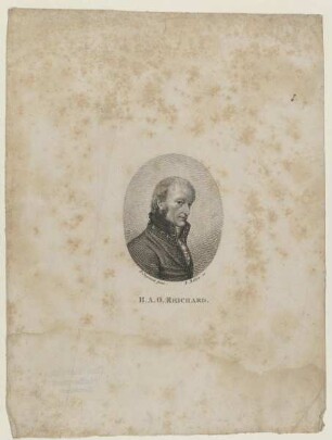 Bildnis des Heinrich August Ottokar Reichard