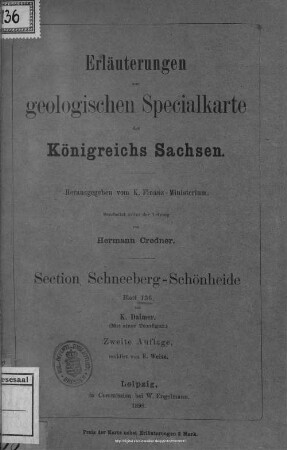 136: Section Schneeberg-Schönheide : Blatt 136