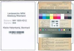 Entnazifizierung Bernhard Kleine Hakenkamp , geb. 25.07.1908 (Arzt)