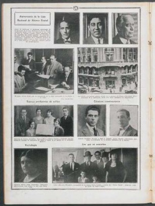 Aniversario de la Caja Nacional de Ahorro Postal