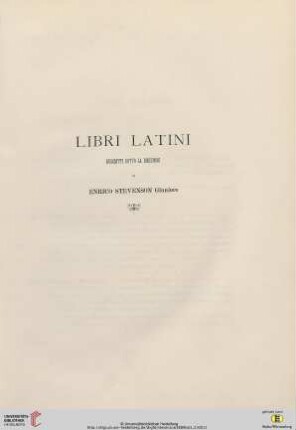 Libri Latini