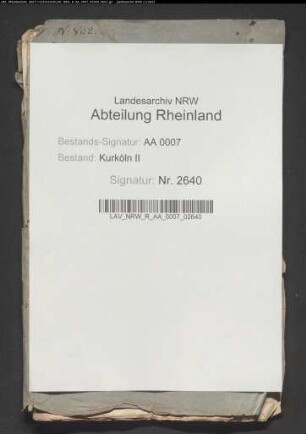 Von den Geldrischen beabsichtigter Verkauf einiger Morgen aus dem sogenannten Schierstbroich