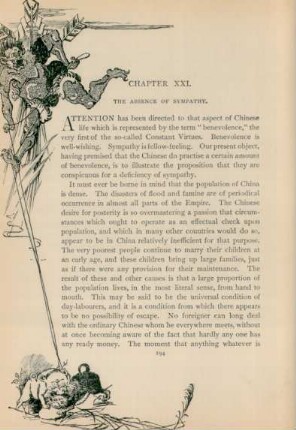 Chapter XXI. The absence of sympathy