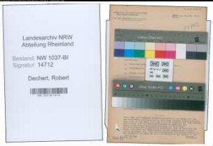 Entnazifizierung Robert Dechert , geb. 08.08.1900 (Bahnsekretaer)