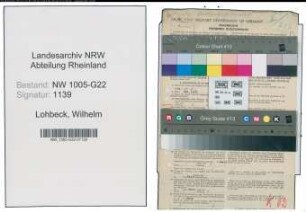 Entnazifizierung Wilhelm Lohbeck , geb. 06.12.1886 (Muehlenkaufmann)