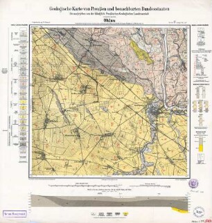 [5069] Ohlau, Geologische Karte von Preußen und benachbarten Bundesstaaten