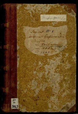 Tauf- u Konfirmandenregister I
