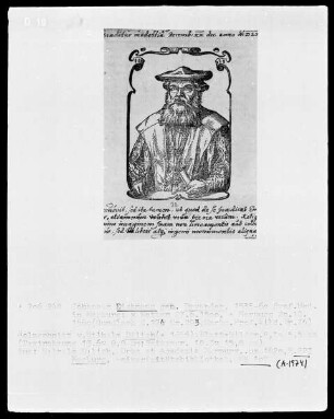 Johannes Eichmann, genannt Dryander, Marburger Professor der Medizin