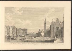 Venedig, III. Hinc ex Aede Charitatis, illinc ex Regione S. Vitalis usque ad Telonium.