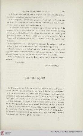 Chronique