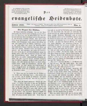 Nr. 1. Januar 1878