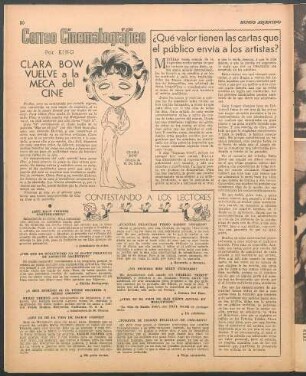 ¿Qué valor tienen las cartas que el público envía a los artistas?