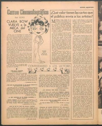 ¿Qué valor tienen las cartas que el público envía a los artistas?