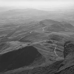 Calascibetta, Blick in die Landschaft bei Calascibetta