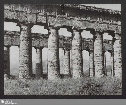 Segesta. Der Tempel