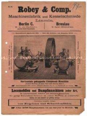 Lokomobilen und Dampfmaschinen