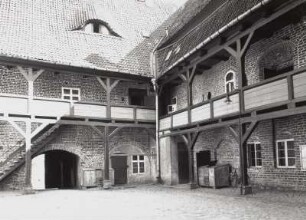 Rastenburg (Kętrzyn). Ordenschloss, Innenhof