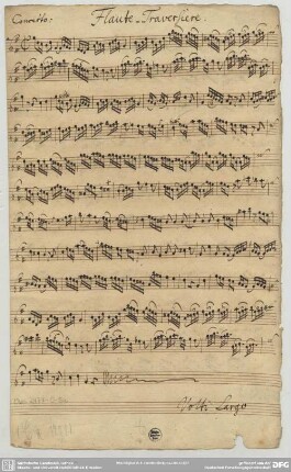 Concertos - Mus.2477-O-5a : fl, strings, cemb - G; GroF 244