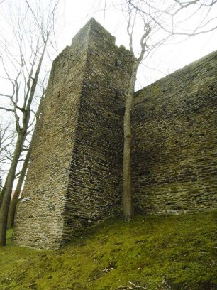 Freiberg: Stadtmauer