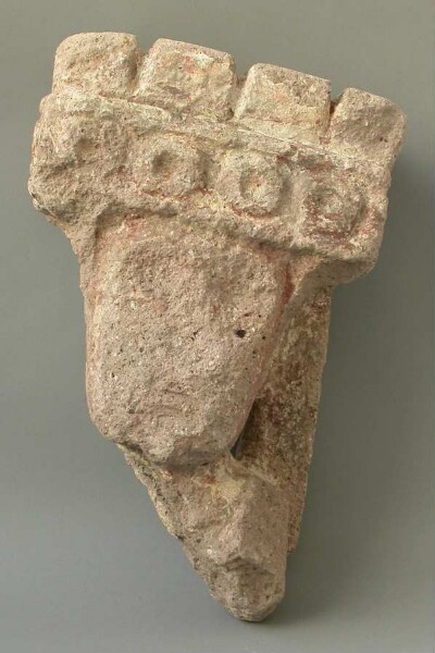 Head of a stone figure