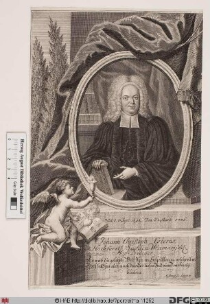 Bildnis Johann Christoph Coler
