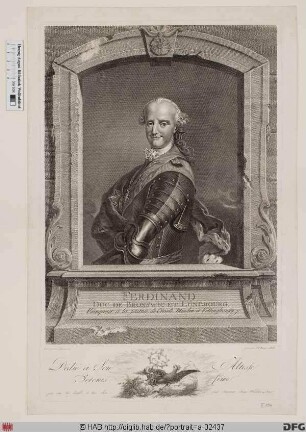 Bildnis Ferdinand, Herzog von Braunschweig-Lüneburg