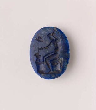 Intaglio mit Handwerker (Vulcanus?), 1. Hälfte 16. Jh.