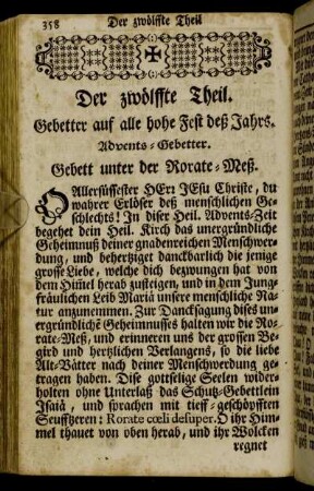 Advents-Gebetter. - An St. Thomas-Tag.