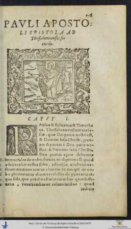 PAULI APOSTOLI EPISTOLA AD Theßalonicenses Secunda