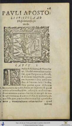 PAULI APOSTOLI EPISTOLA AD Theßalonicenses Secunda