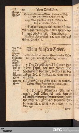Vom fünften Gebot