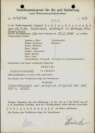 Schlechtendahl, Ernst
